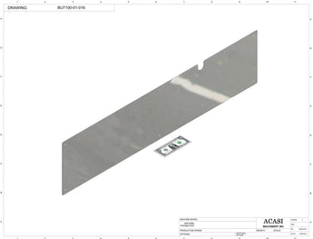 Automatic plastic and metal bottle unscrambler machine with 48 inches bowl, model BU7100, Part BU7100-01-016, by Acasi Machinery Inc.
