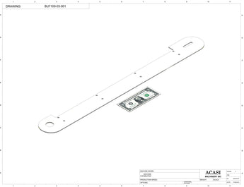 Automatic plastic and metal bottle unscrambler machine with 48 inches bowl, model BU7100, Part BU7100-03-001, by Acasi Machinery Inc.