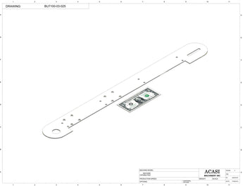 Automatic plastic and metal bottle unscrambler machine with 48 inches bowl, model BU7100, Part BU7100-03-025, by Acasi Machinery Inc.