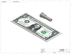 Automatic plastic and metal bottle unscrambler machine with 48 inches bowl, model BU7100, Part BU7100-03-077, by Acasi Machinery Inc.