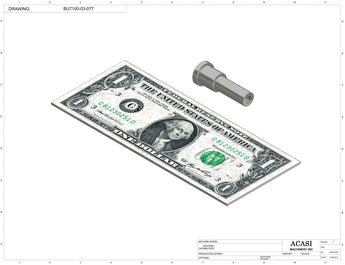 Automatic plastic and metal bottle unscrambler machine with 48 inches bowl, model BU7100, Part BU7100-03-077, by Acasi Machinery Inc.