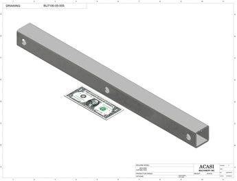 Automatic plastic and metal bottle unscrambler machine with 48 inches bowl, model BU7100, Part BU7100-05-005, by Acasi Machinery Inc.