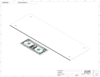 Automatic plastic and metal bottle unscrambler machine with 48 inches bowl, model BU7100, Part BU7100-09-014, by Acasi Machinery Inc.
