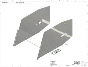 Automatic plastic and metal bottle unscrambler machine with 48 inches bowl, model BU7100, Part BU7100-09-016, by Acasi Machinery Inc.