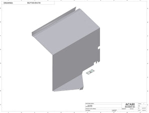 Automatic plastic and metal bottle unscrambler machine with 48 inches bowl, model BU7100, Part BU7100-09-018, by Acasi Machinery Inc.