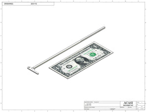 Automatic plastic and metal bottle unscrambler machine with 48 inches bowl, model TruSort-48, Assy 203110, by Acasi Machinery Inc.