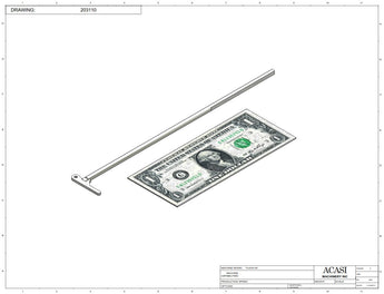 Automatic plastic and metal bottle unscrambler machine with 48 inches bowl, model TruSort-48, Assy 203110, by Acasi Machinery Inc.