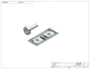 Automatic plastic and metal bottle unscrambler machine with 48 inches bowl, model TruSort-48, Assy 503-100E, by Acasi Machinery Inc.
