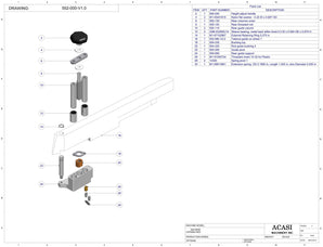 Automatic_plastic_and_metal_bottle_unscrambler_machine_with_48_inches_bowl_model_TruSort-48_Assy_552-000-V1.0_by_Acasi_Machinery_Inc.