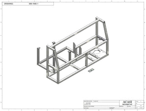 Automatic plastic and metal bottle unscrambler machine with 48 inches bowl, model TruSort-48, Assy 589-190E, by Acasi Machinery Inc.