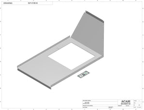 Automatic plastic and metal bottle unscrambler machine with 48 inches bowl, model TruSort-48, Assy 597-010E, by Acasi Machinery Inc.