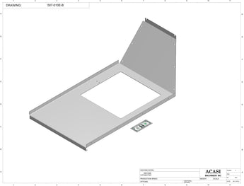 Automatic plastic and metal bottle unscrambler machine with 48 inches bowl, model TruSort-48, Assy 597-010E, by Acasi Machinery Inc.