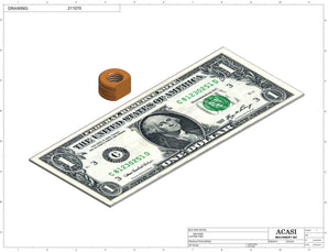 Automatic plastic and metal bottle unscrambler machine with 48 inches bowl, model TruSort-48, Component 211070, by Acasi Machinery Inc.