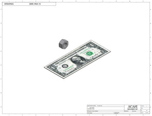 Automatic plastic and metal bottle unscrambler machine with 48 inches bowl, model TruSort-48, Component AME-HNX-10, by Acasi Machinery Inc.