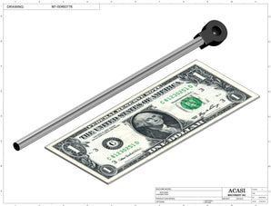 Automatic plastic and metal bottle unscrambler machine with 48 inches bowl, model TruSort-48, Component M1-00483776, by Acasi Machinery Inc.