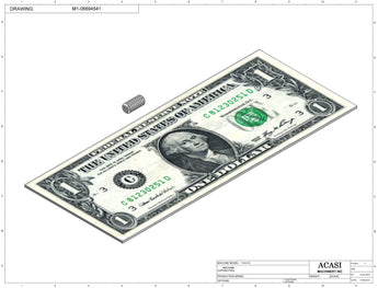 Automatic plastic and metal bottle unscrambler machine with 48 inches bowl, model TruSort-48, Component M1-06694541, by Acasi Machinery Inc.