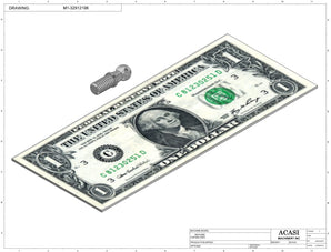 Automatic plastic and metal bottle unscrambler machine with 48 inches bowl, model TruSort-48, Component M1-32912198, by Acasi Machinery Inc.