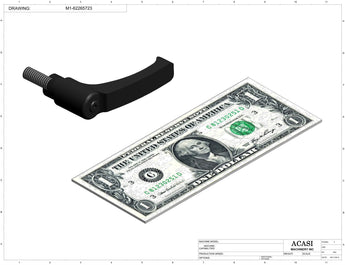 Automatic plastic and metal bottle unscrambler machine with 48 inches bowl, model TruSort-48, Component M1-62265723, by Acasi Machinery Inc.