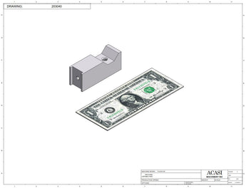 Automatic plastic and metal bottle unscrambler machine with 48 inches bowl, model TruSort-48, Part 203040, by Acasi Machinery Inc.