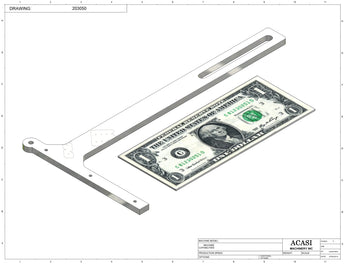 Automatic plastic and metal bottle unscrambler machine with 48 inches bowl, model TruSort-48, Part 203050, by Acasi Machinery Inc.