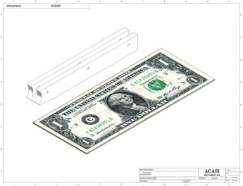 Automatic plastic and metal bottle unscrambler machine with 48 inches bowl, model TruSort-48, Part 203080, by Acasi Machinery Inc.