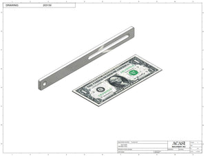 Automatic plastic and metal bottle unscrambler machine with 48 inches bowl, model TruSort-48, Part 203130, by Acasi Machinery Inc.