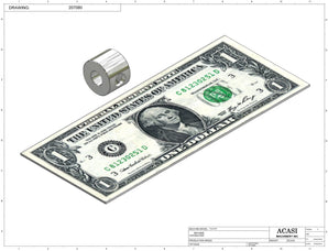 Automatic plastic and metal bottle unscrambler machine with 48 inches bowl, model TruSort-48, Part 207080, by Acasi Machinery Inc.