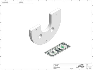 Automatic plastic and metal bottle unscrambler machine with 48 inches bowl, model TruSort-48, Part 207200, by Acasi Machinery Inc.