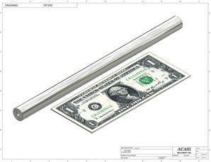 Automatic plastic and metal bottle unscrambler machine with 48 inches bowl, model TruSort-48, Part 207240, by Acasi Machinery Inc.