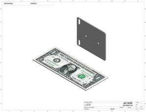 Automatic plastic and metal bottle unscrambler machine with 48 inches bowl, model TruSort-48, Part 208020, by Acasi Machinery Inc.