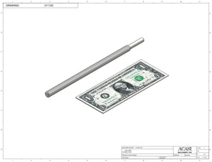 Automatic plastic and metal bottle unscrambler machine with 48 inches bowl, model TruSort-48, Part 211120, by Acasi Machinery Inc.