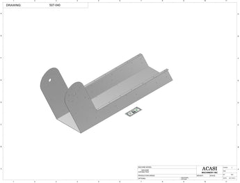 Automatic plastic and metal bottle unscrambler machine with 48 inches bowl, model TruSort-48, Part 507-040-1, by Acasi Machinery Inc.