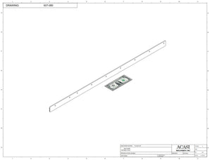 Automatic plastic and metal bottle unscrambler machine with 48 inches bowl, model TruSort-48, Part 507-080, by Acasi Machinery Inc.