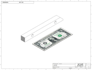 Automatic plastic and metal bottle unscrambler machine with 48 inches bowl, model TruSort-48, Part 507-120, by Acasi Machinery Inc.