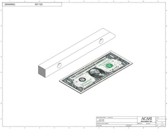 Automatic plastic and metal bottle unscrambler machine with 48 inches bowl, model TruSort-48, Part 507-120, by Acasi Machinery Inc.