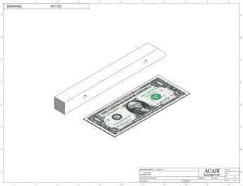Automatic plastic and metal bottle unscrambler machine with 48 inches bowl, model TruSort-48, Part 507-122, by Acasi Machinery Inc.