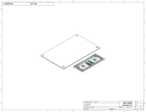 Automatic plastic and metal bottle unscrambler machine with 48 inches bowl, model TruSort-48, Part 507-200, by Acasi Machinery Inc.