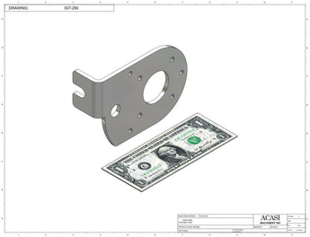 Automatic plastic and metal bottle unscrambler machine with 48 inches bowl, model TruSort-48, Part 507-290, by Acasi Machinery Inc.