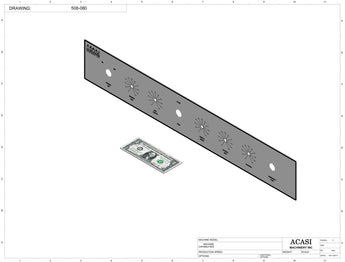 Automatic plastic and metal bottle unscrambler machine with 48 inches bowl, model TruSort-48, Part 508-080, by Acasi Machinery Inc.