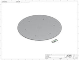 Automatic plastic and metal bottle unscrambler machine with 48 inches bowl, model TruSort-48, Part 555-030, by Acasi Machinery Inc.