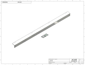 Automatic plastic and metal bottle unscrambler machine with 48 inches bowl, model TruSort-48, Part 559-020, by Acasi Machinery Inc.