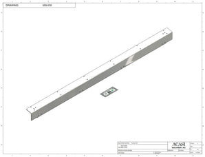 Automatic plastic and metal bottle unscrambler machine with 48 inches bowl, model TruSort-48, Part 559-030, by Acasi Machinery Inc.