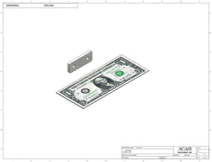 Automatic plastic and metal bottle unscrambler machine with 48 inches bowl, model TruSort-48, Part 559-040, by Acasi Machinery Inc.