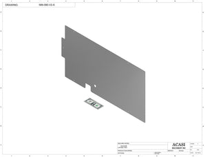 Automatic plastic and metal bottle unscrambler machine with 48 inches bowl, model TruSort-48, Part 589-080-V2-A, by Acasi Machinery Inc.