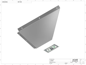 Automatic plastic and metal bottle unscrambler machine with 48 inches bowl, model TruSort-48, Part 597-050, by Acasi Machinery Inc.
