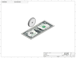 Automatic plastic and metal bottle unscrambler machine with 48 inches bowl, model TruSort-48, Part AEL-BN-63420_001, by Acasi Machinery Inc.