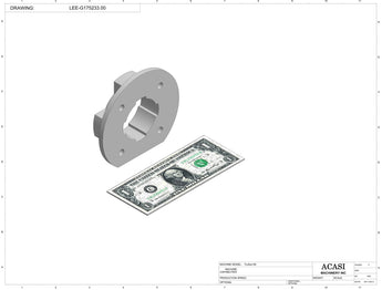 Automatic plastic and metal bottle unscrambler machine with 60 inches bowl, model TruSort-60, Component LEE-G175233.00, by Acasi Machinery Inc.