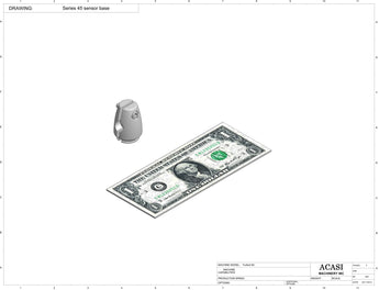 Automatic plastic and metal bottle unscrambler machine with 60 inches bowl, model TruSort-60, Component Series 45 sensor base, by Acasi Machinery Inc.