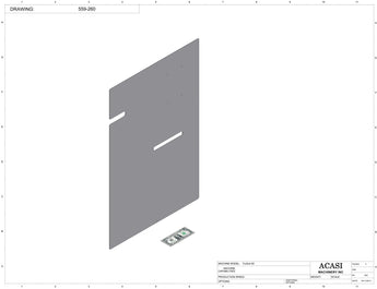 Automatic plastic and metal bottle unscrambler machine with 60 inches bowl, model TruSort-60, Part 559-260, by Acasi Machinery Inc.