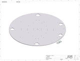Automatic plastic and metal bottle unscrambler machine with 60 inches bowl, model TruSort-60, Part 563-002, by Acasi Machinery Inc.